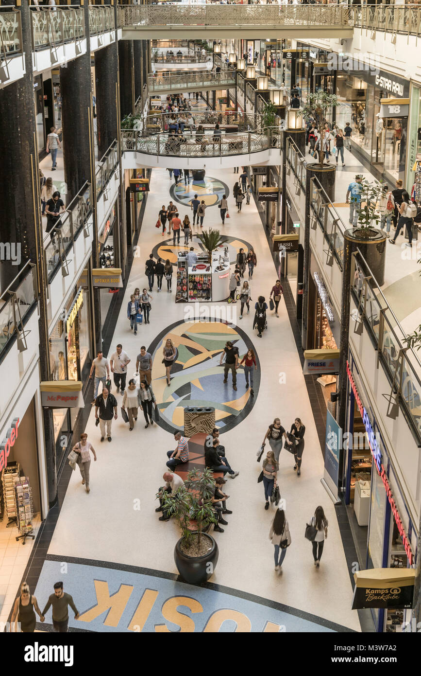 Alexa  shopping center, interieur, Berlin Stock Photo