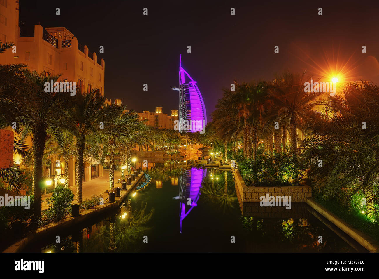 Dubai jumeirah  UAE taken in 2015 Stock Photo