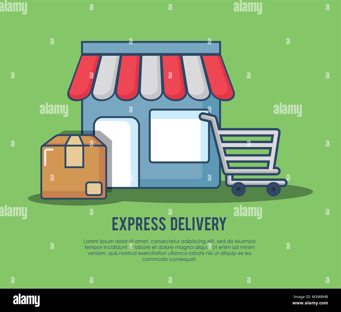 Express delivery design Stock Vector Image & Art Alamy