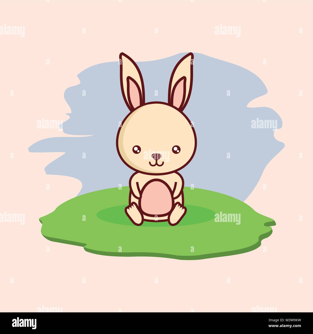 cute rabbit icon image Stock Vector Image & Art - Alamy