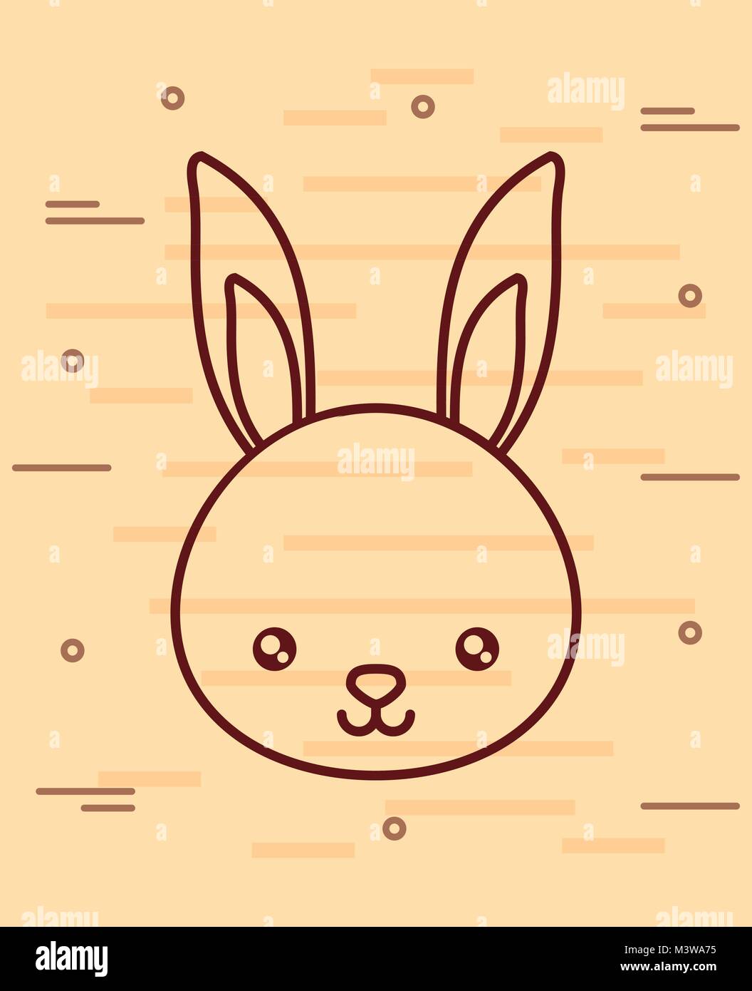 cute rabbit icon image Stock Vector Image & Art - Alamy
