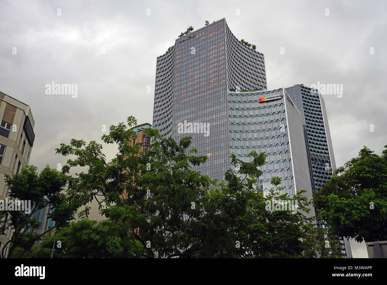 Singapore - December 4, 2019: Street view of Singapore at sunny day with  the centre of arts and books Bras Basah Complex, Singapore Stock Photo -  Alamy
