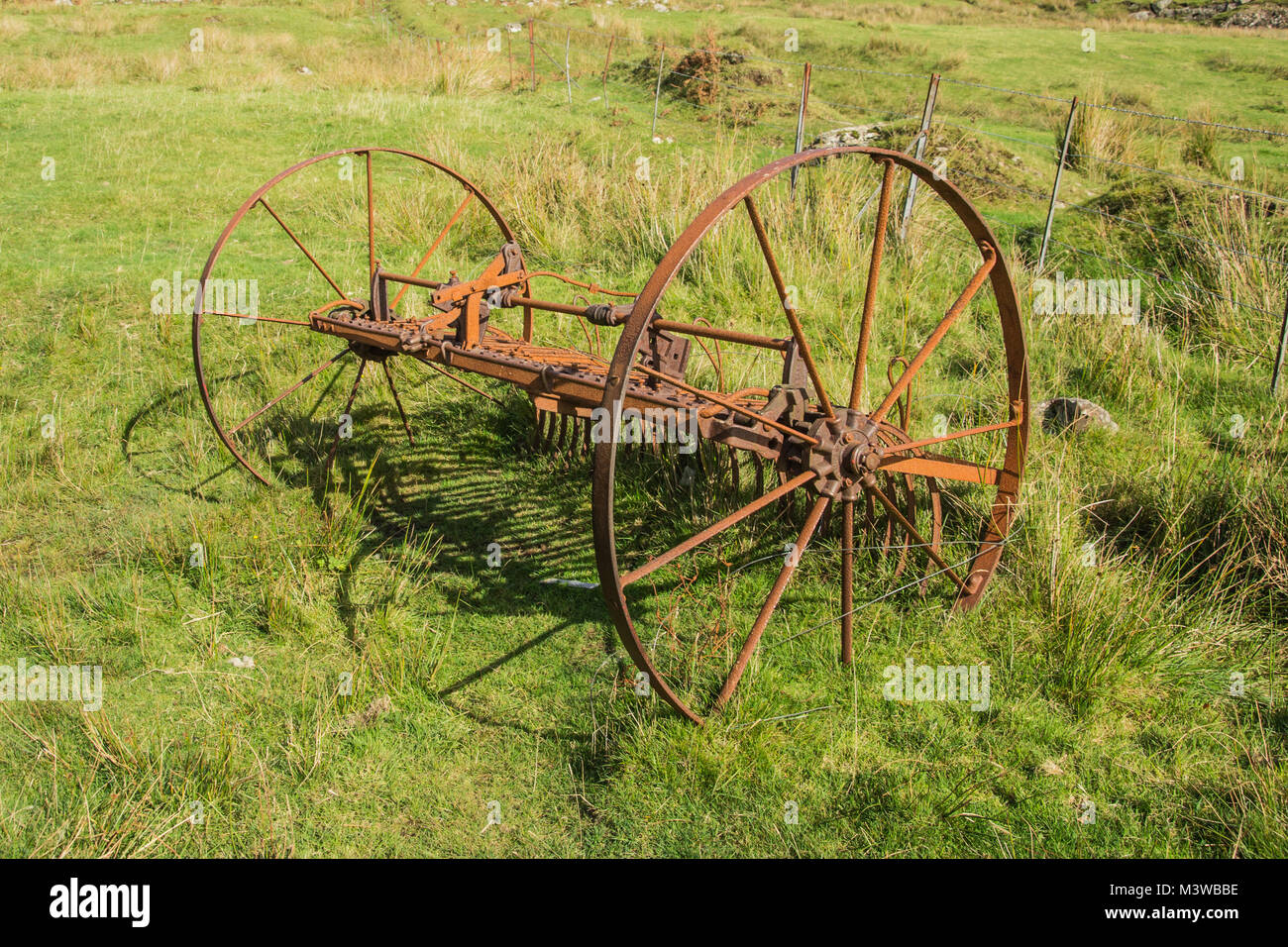 Rustic Agricultural Machinery Stock Photo - Alamy