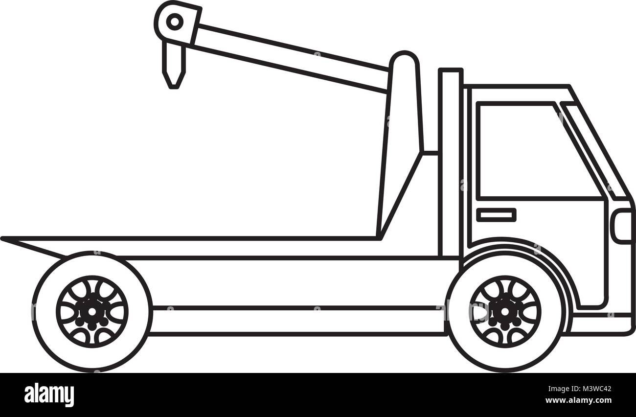 crane truck service icon Stock Vector Image & Art - Alamy