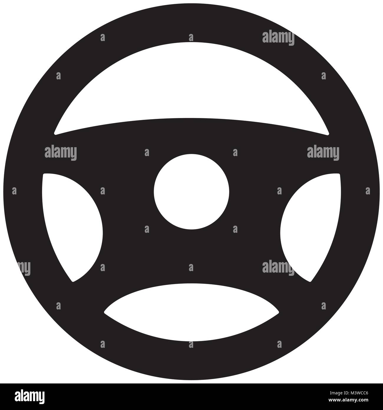 wheel control isolated icon Stock Vector Image & Art - Alamy