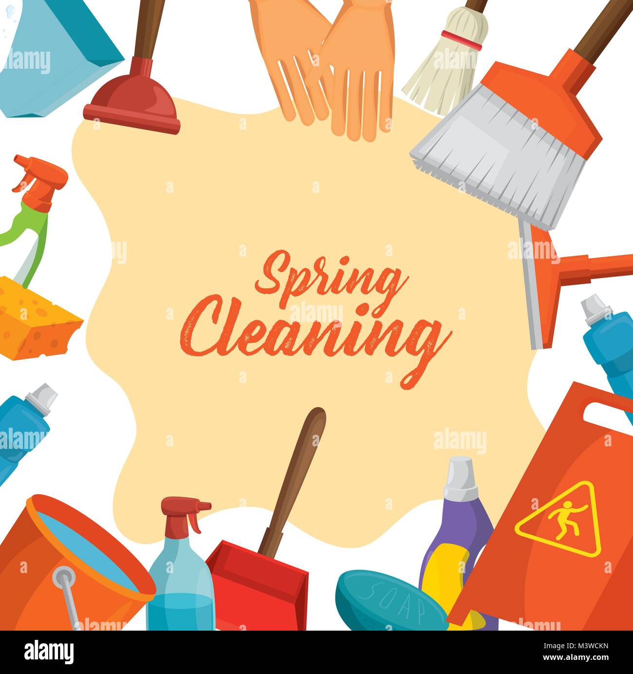 spring cleaning design Stock Vector Image & Art - Alamy