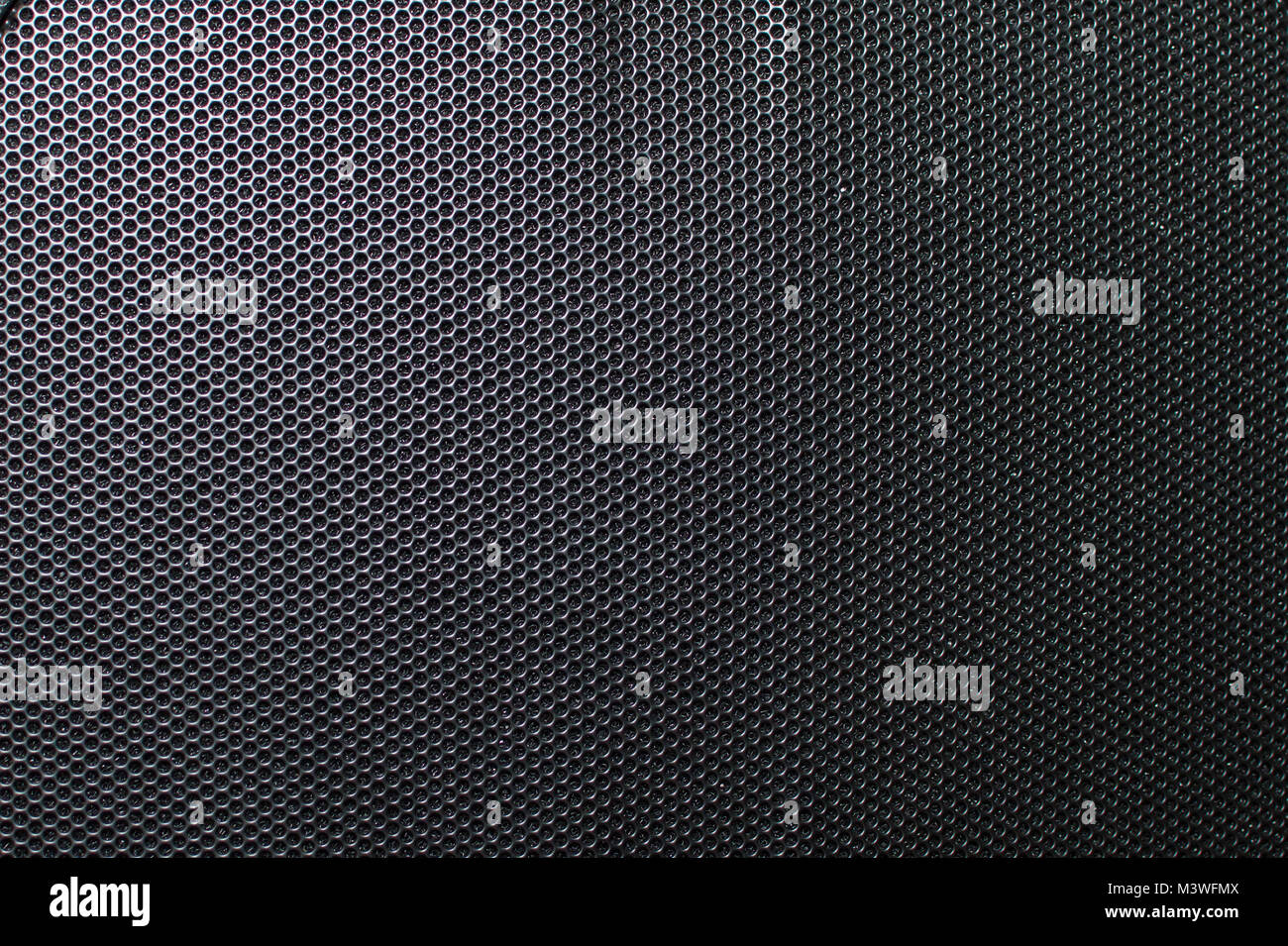 View the cover of the regular speaker shape. Stock Photo