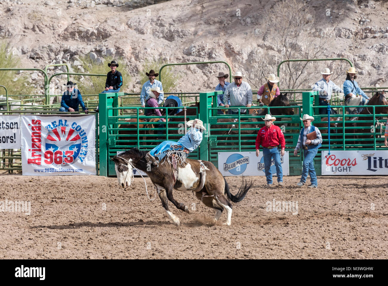 Gold Rush days in Wickenburg, AZ, with Rodeo at Everett Bowman Area in