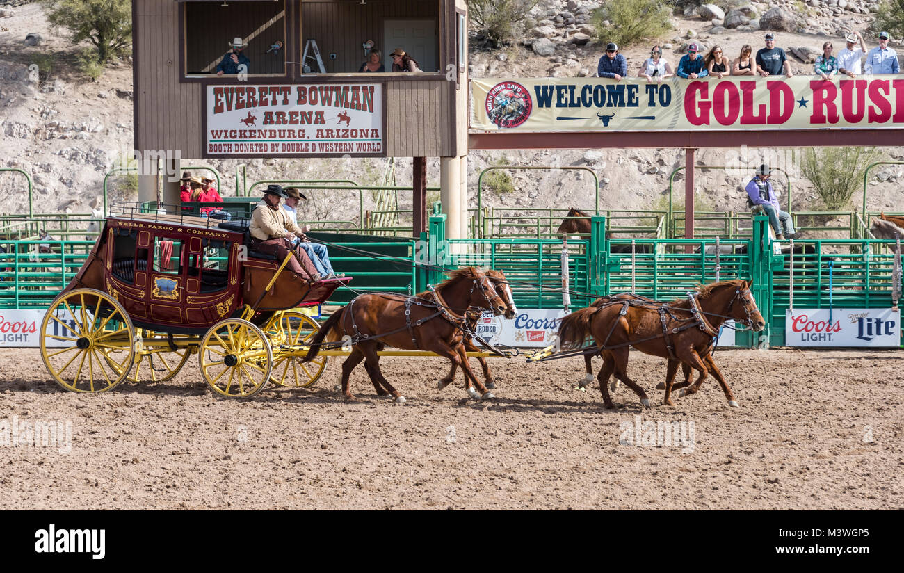 Gold Rush days in Wickenburg, AZ, with Rodeo at Everett Bowman Area in ...