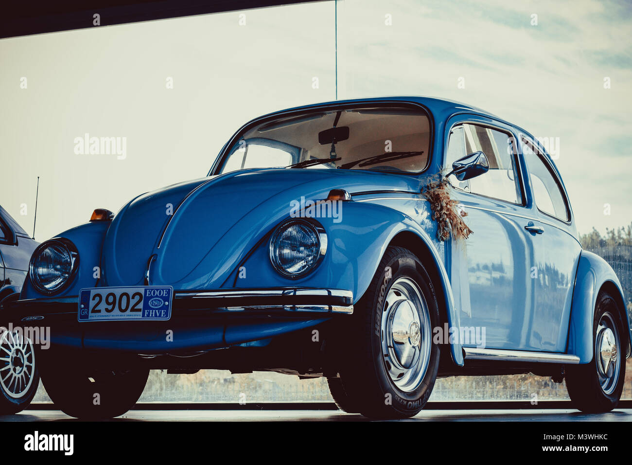 An amazing restoration of this beetle in Tripoli Greece. Iconic Car