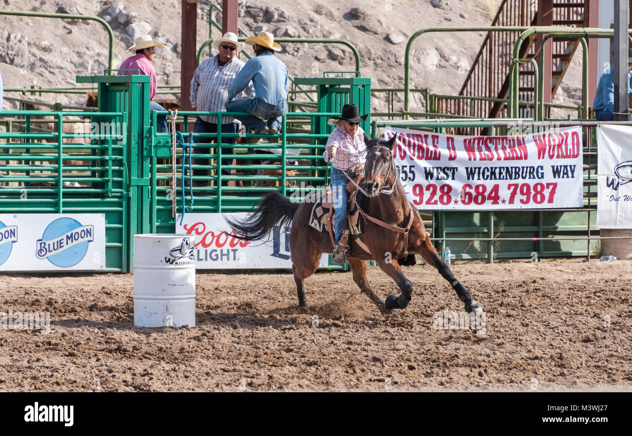 Gold Rush days in Wickenburg, AZ, with Rodeo at Everett Bowman Area in