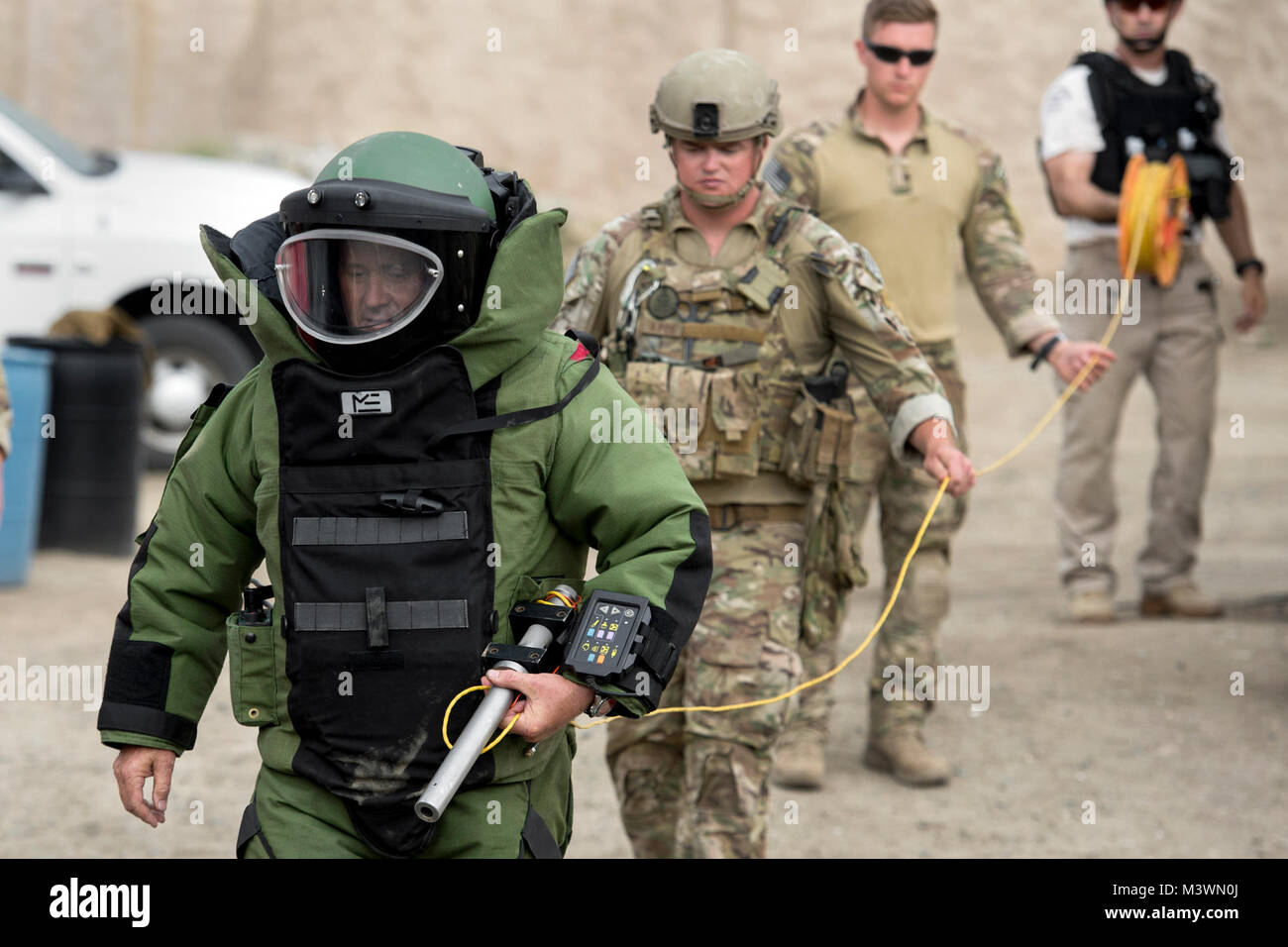 Detective Jack Blanchard of Los Angeles Police Department Bomb Squad
