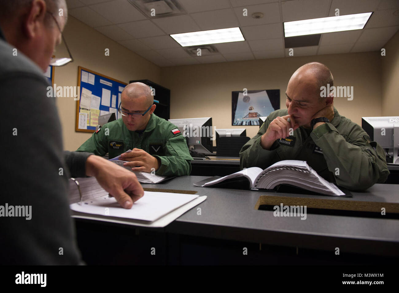 Tim Smith Left A Lockheed Martin C 130 Instructor Loadmaster