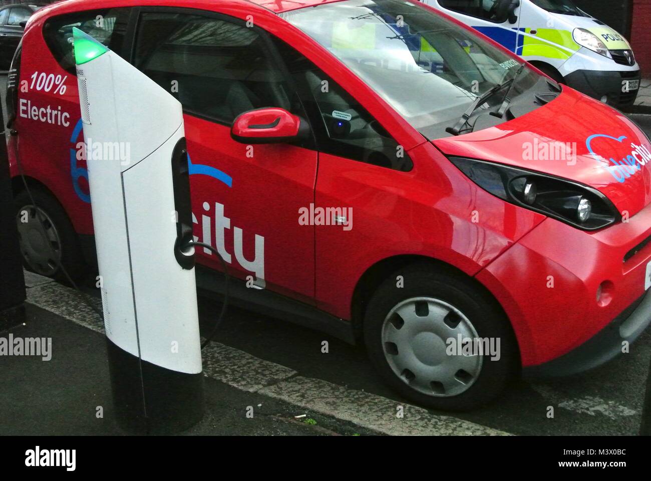 Zero Emission Cars Electric Hybrid Stock Photo Alamy