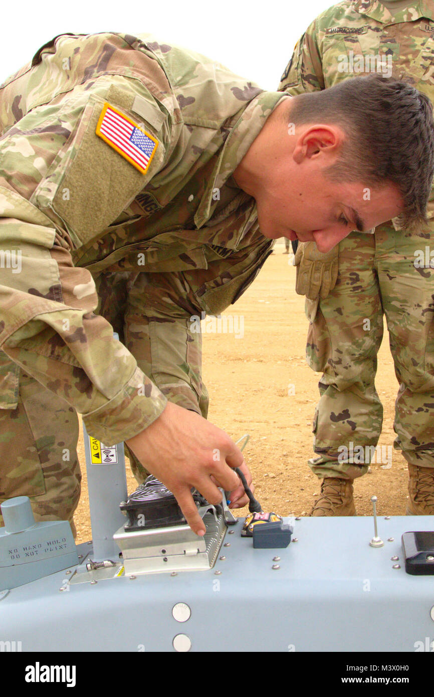Shadow unmanned aircraft system operators and maintainers of 23rd