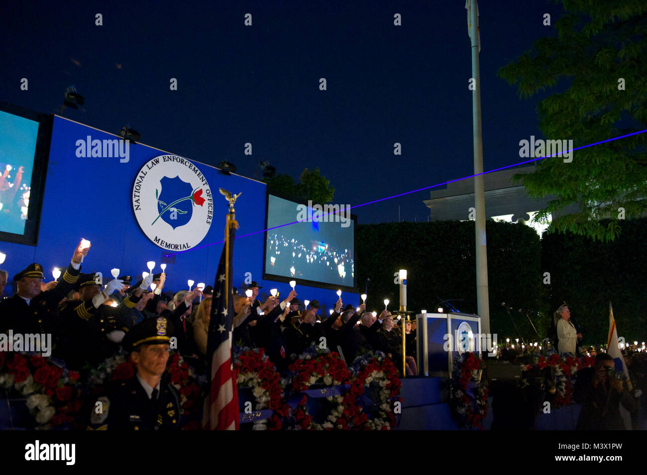 The 25th Annual Candlelight Vigil at the National Law Enforcement ...