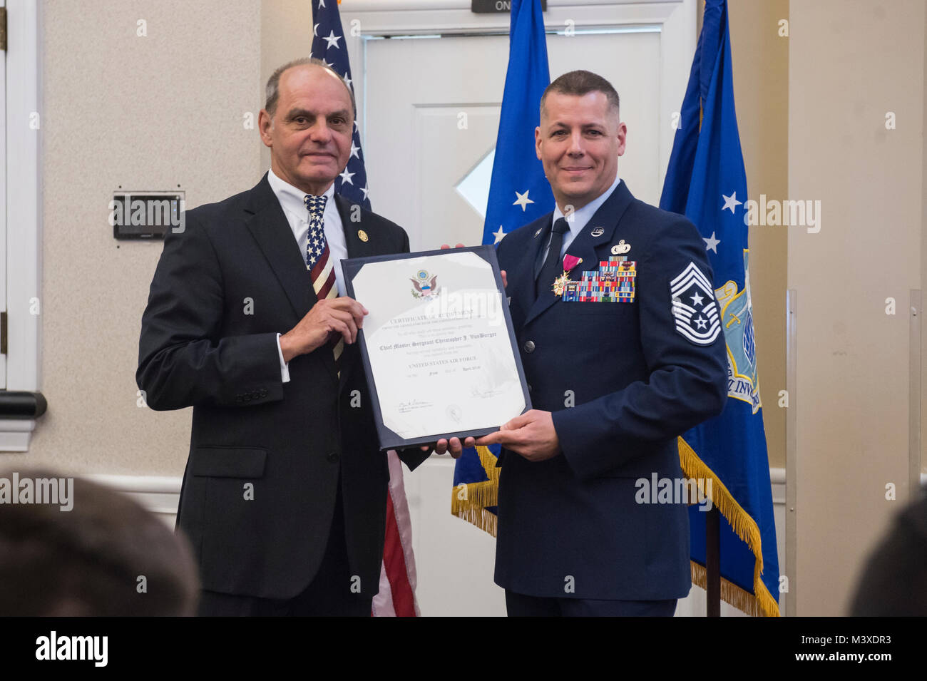 Retired, U.S. Air Force Command Chief Master Sgt. Raymond G. Carter ...