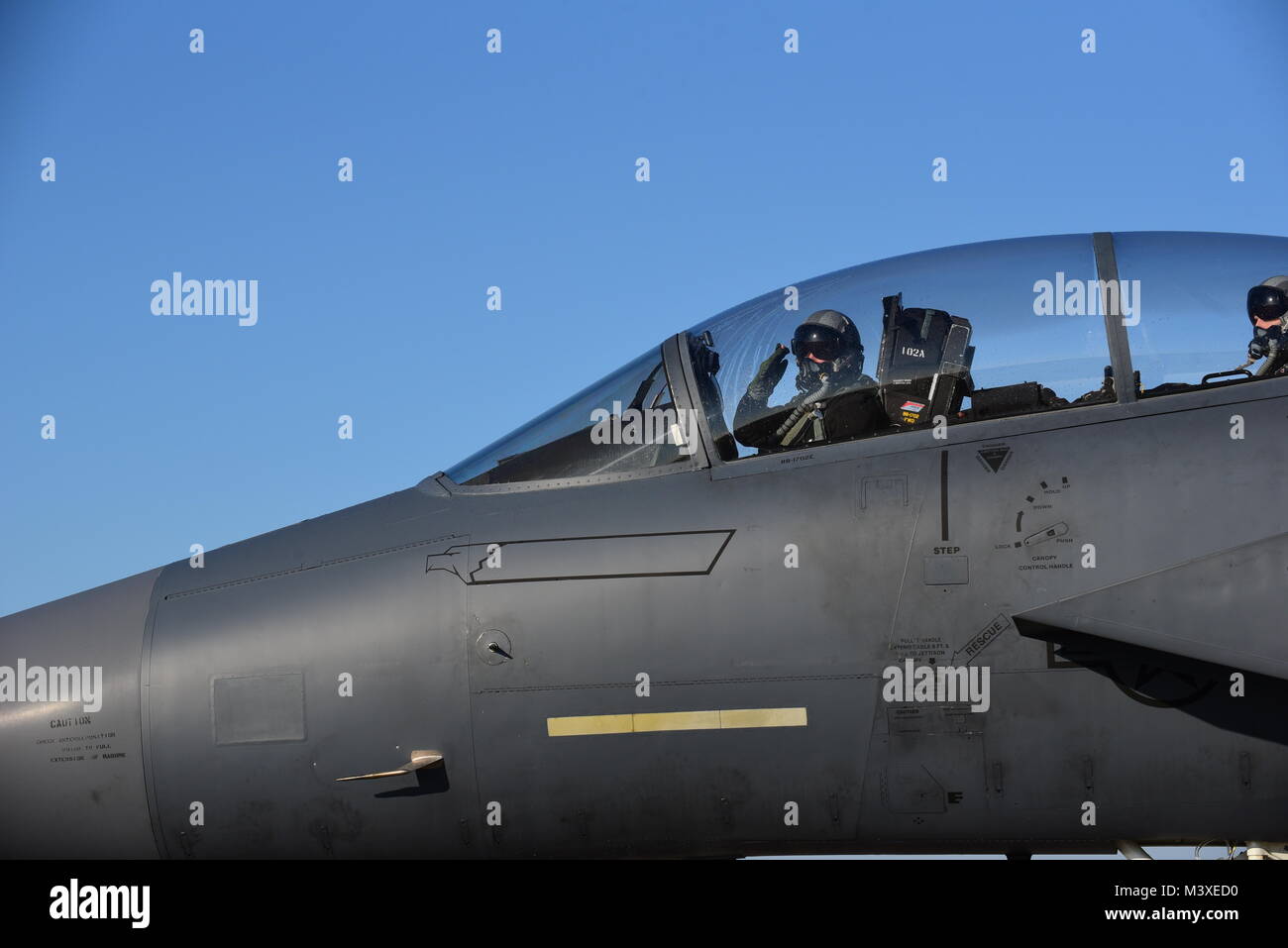 Maj. Wade Maulsby, 334th Fighter Squadron pilot, and 1st Lt. Mathew ...