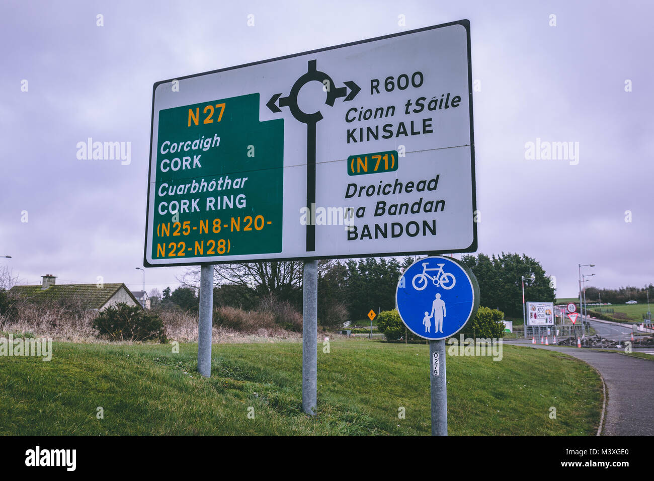 February 10th, 2018, Cork, Ireland Cork International Airport road