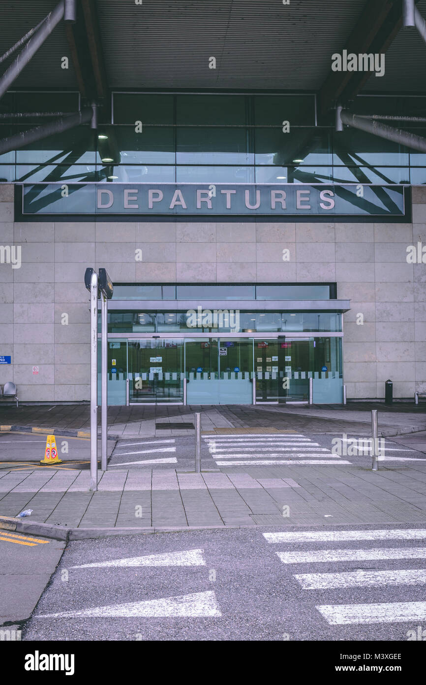 February 10th, 2018, Cork, Ireland Cork International Airport Stock