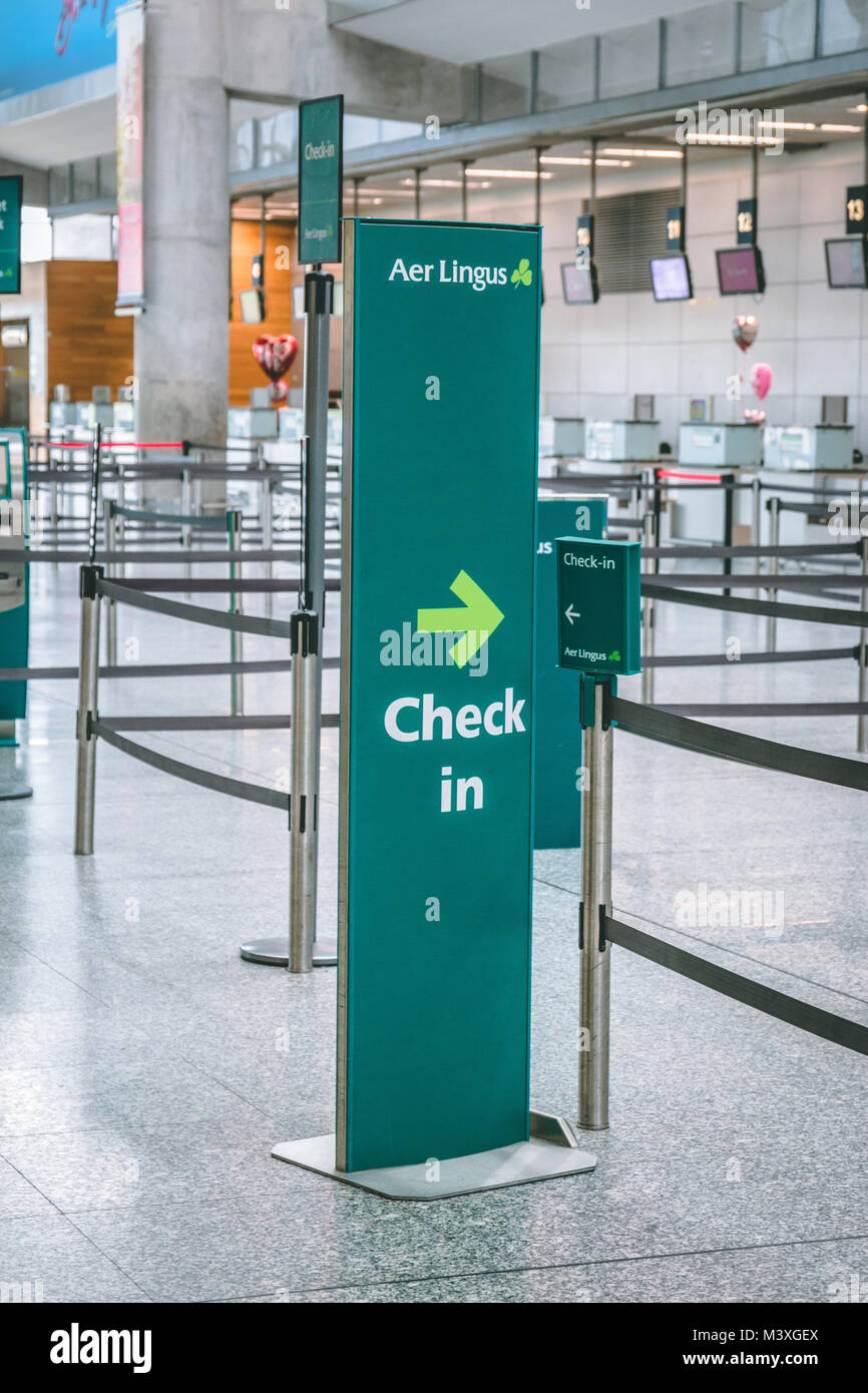 February 10th, 2018, Cork, Ireland Cork International Airport Aer