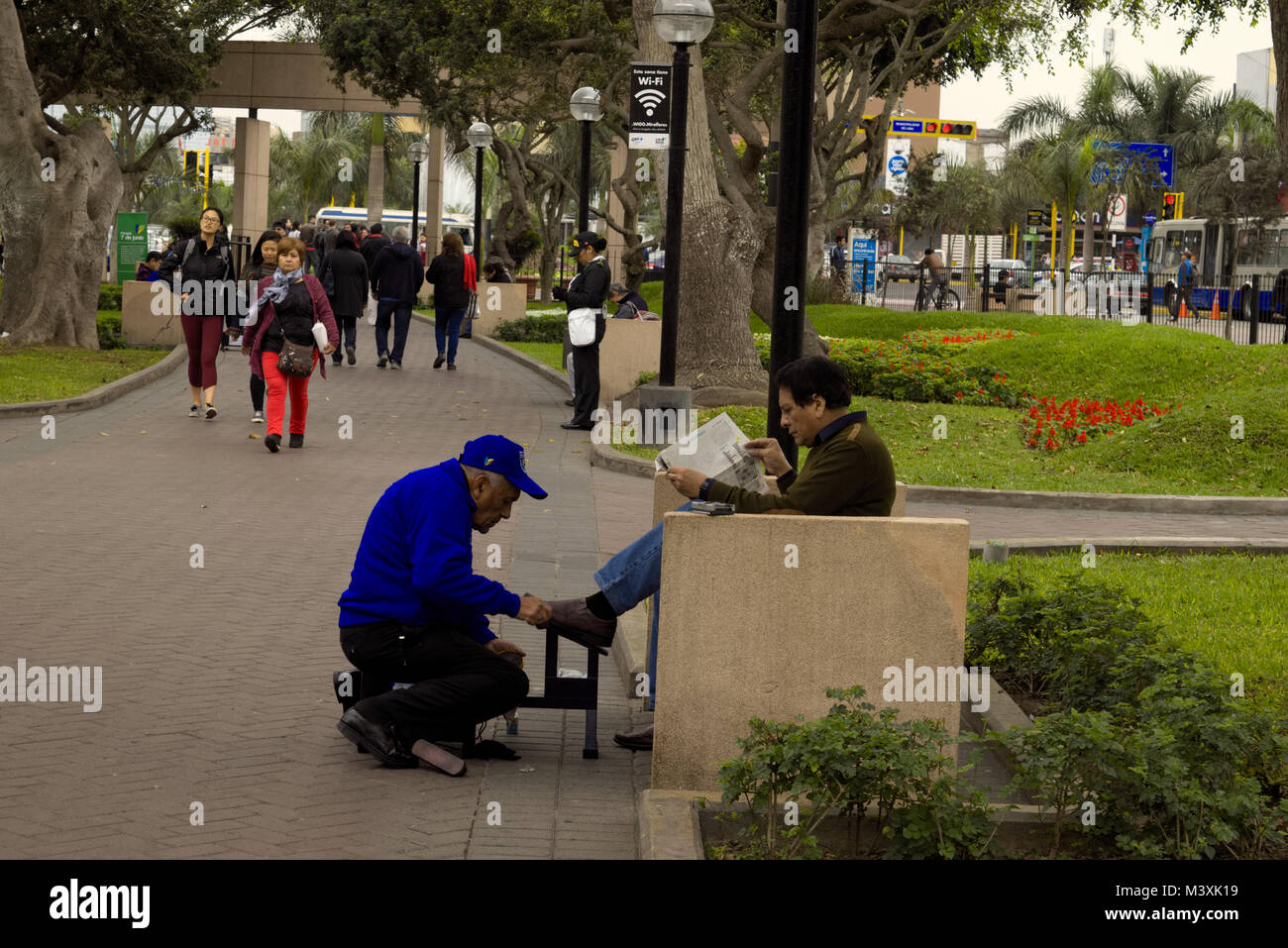 John F Kennedy Park Miraflores, Lima Peru Stock Photo Alamy