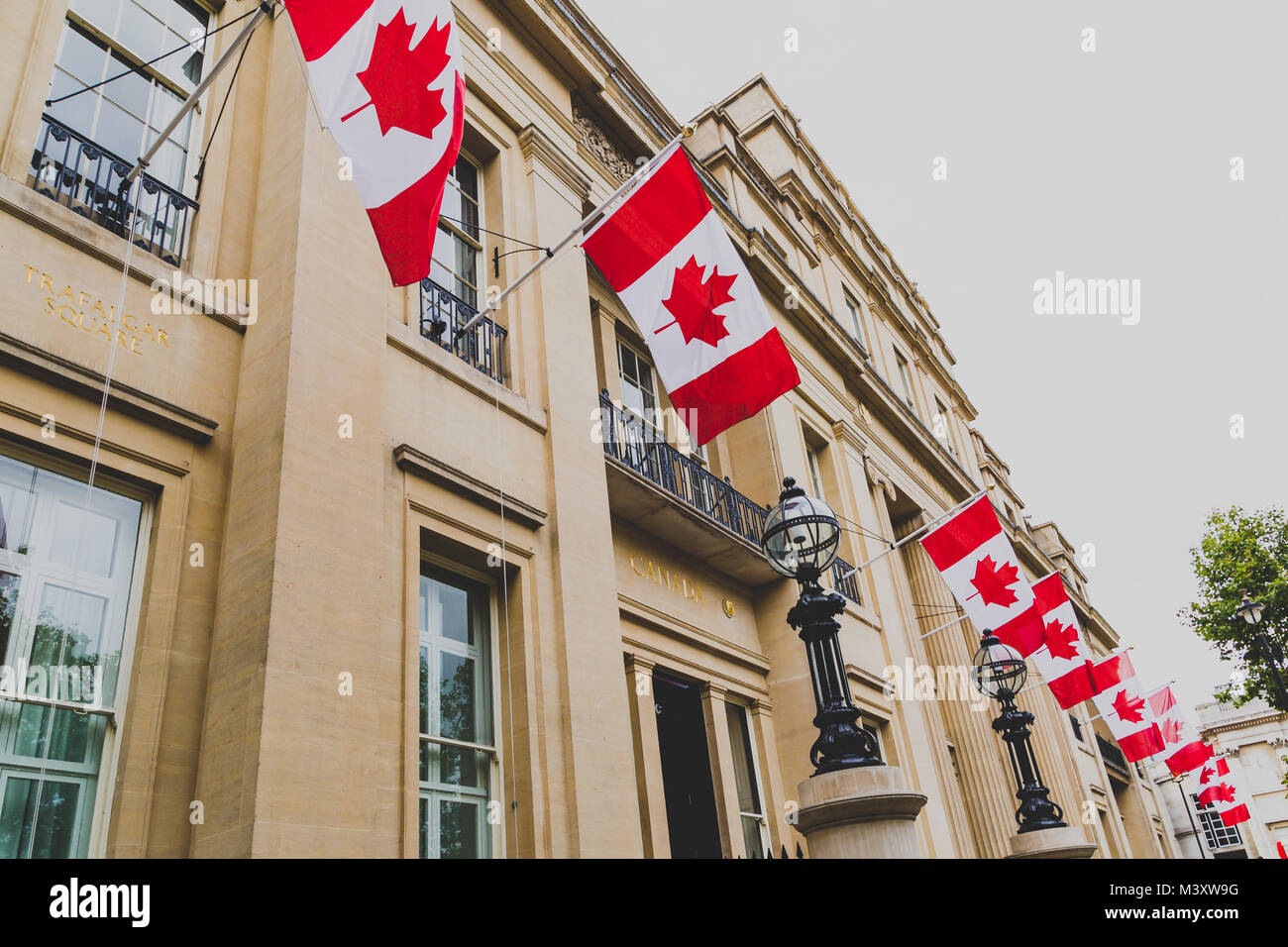 Canadian Embassy London Stock Photos & Canadian Embassy London Stock