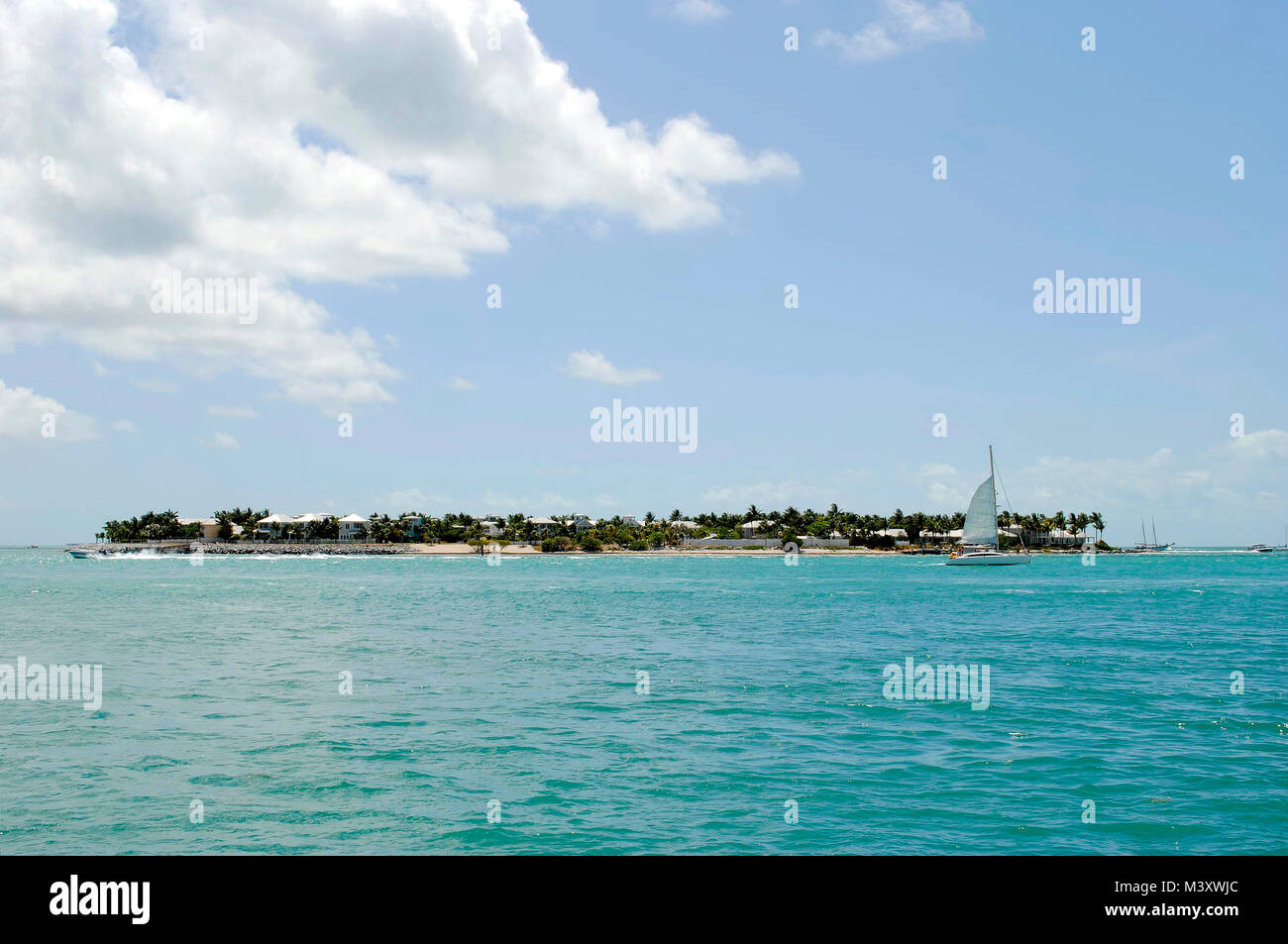 Sunset Key a small island in Florida Keys south of Key West Stock Photo