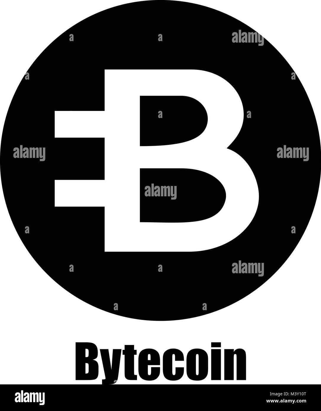 Bytecoin icon, simple style Stock Vector Image & Art - Alamy