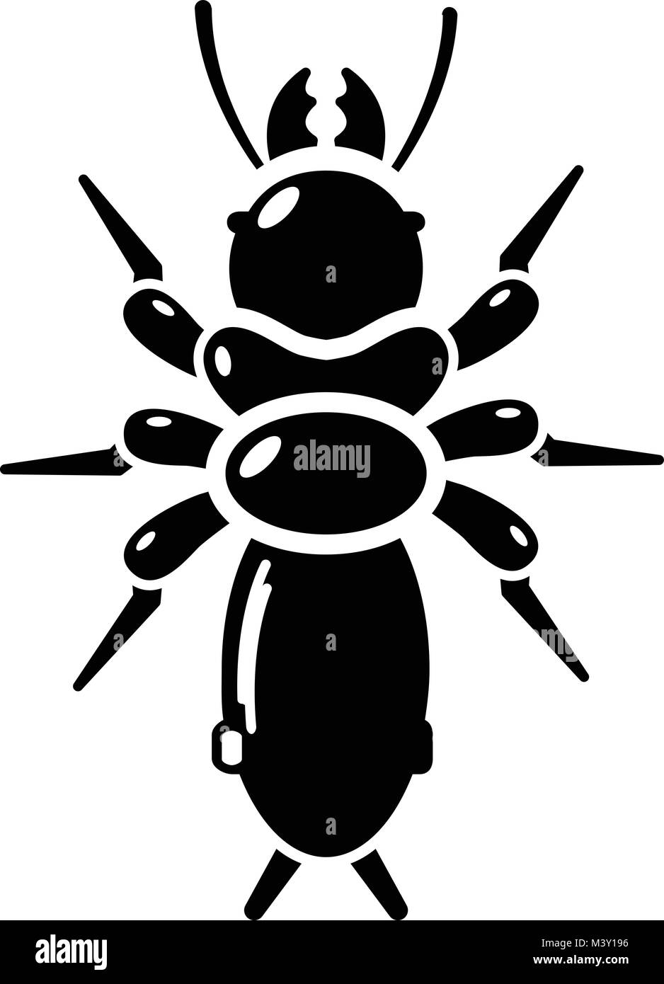Poison insect icon, simple style Stock Vector Image & Art - Alamy