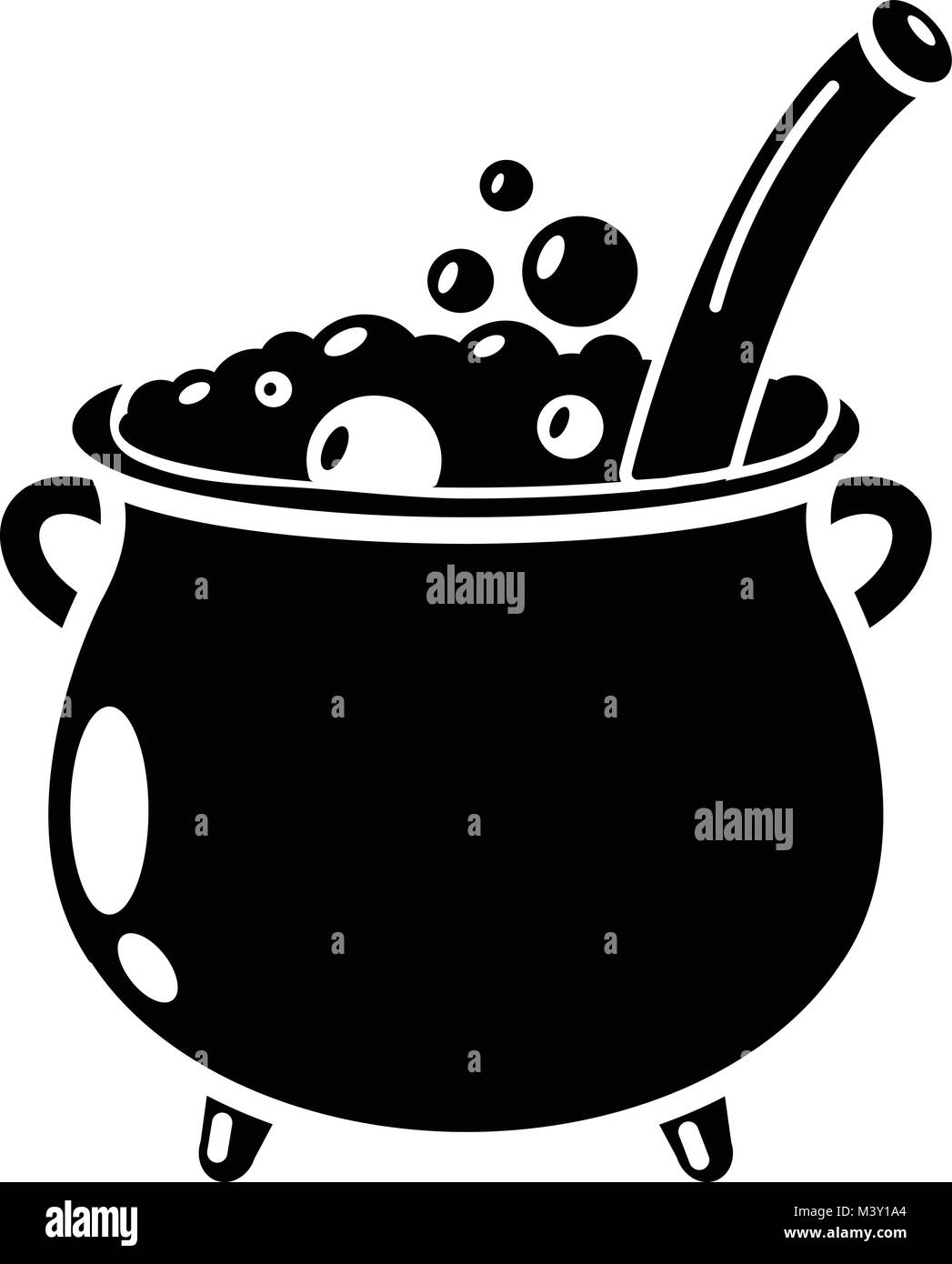 Cartoon Potion Bottle Black and White Stock Photos & Images - Alamy