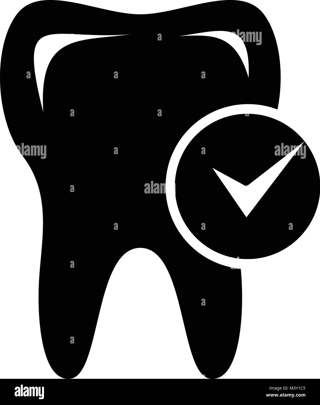 Cavity tooth icon, simple style Stock Vector Image & Art - Alamy