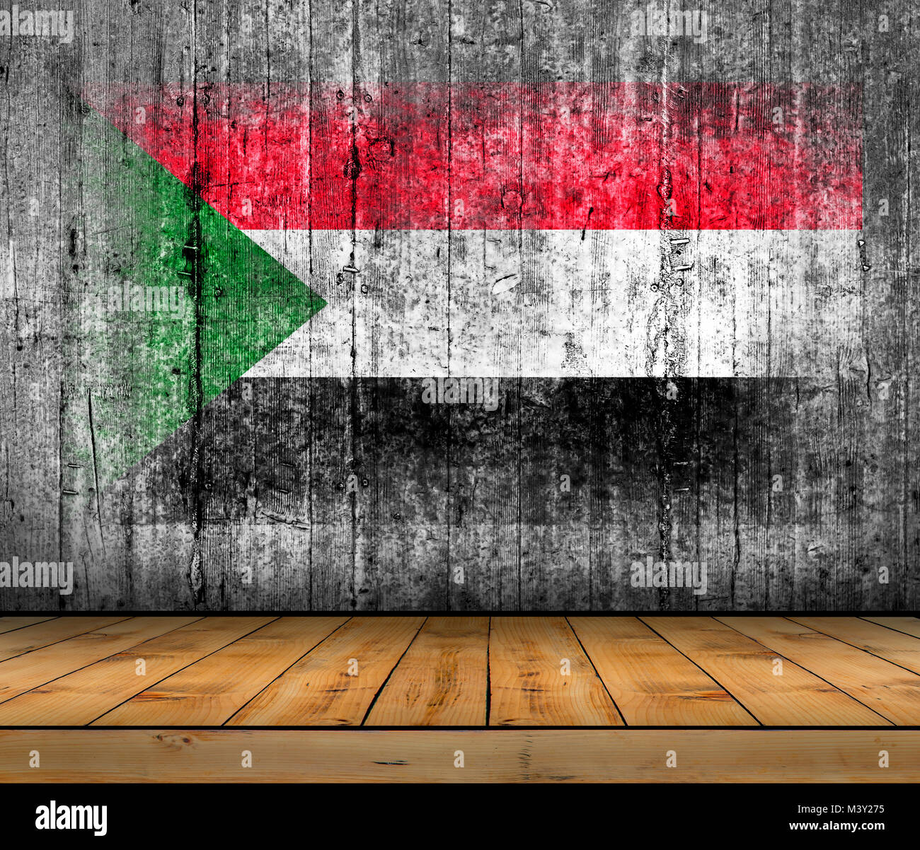 North sudan flag hi-res stock photography and images - Alamy