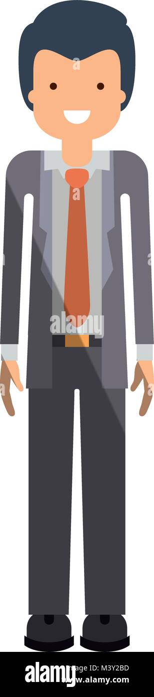 elegant businessman avatar character Stock Vector Image & Art - Alamy