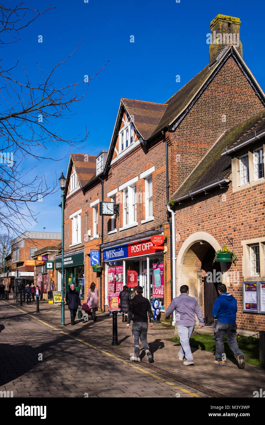 Harpenden is a small commuter town in Hertfordshire, England, U.K Stock