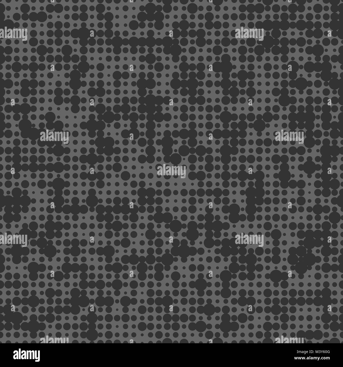 Seamless dark black background with polka dots Stock Vector Image & Art ...