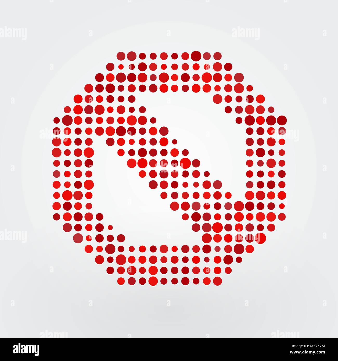 Small stop sign Stock Vector Images Alamy