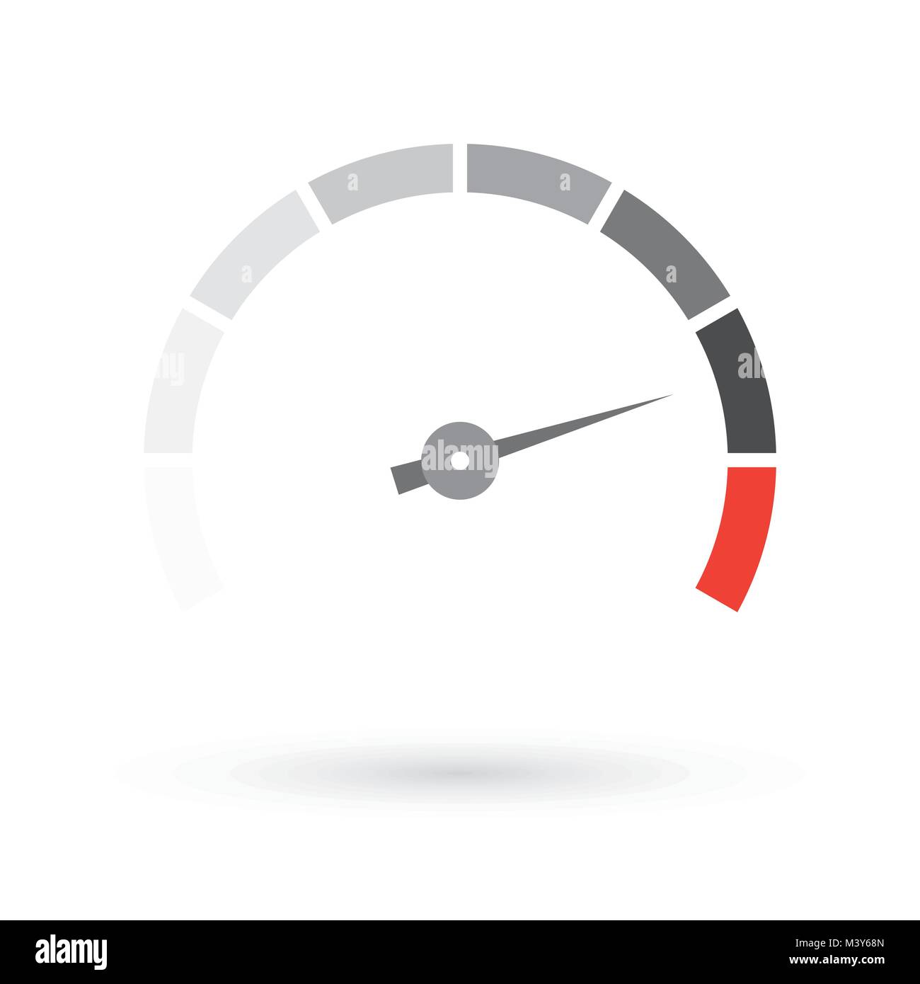 Tachometer logo vector Stock Vector Images Alamy