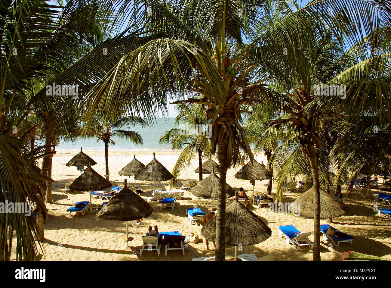 Senegal, beach at Sali Stock Photo