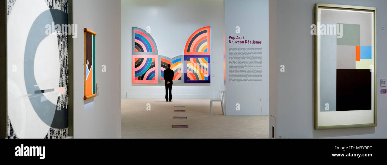 France, Paris, Musee du Luxembourg, exhibition of Berardo Collection Stock Photo