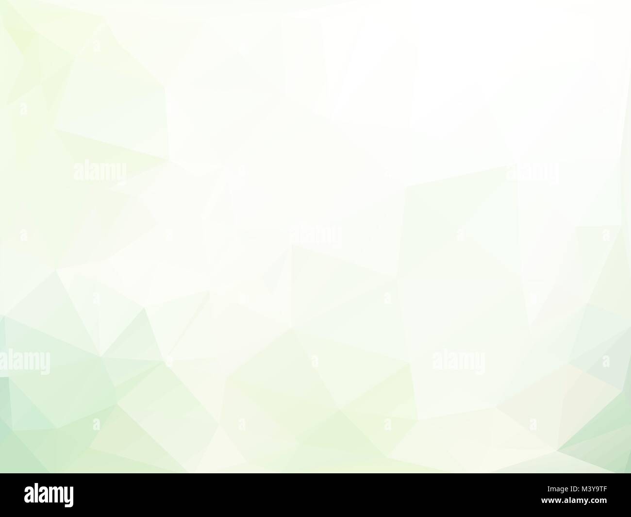 light soft green triangular geometric background Stock Vector Image ...