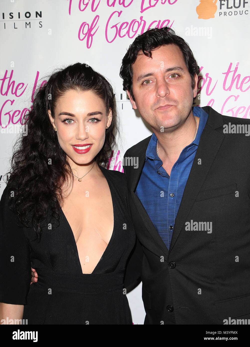 Hollywood, Ca. 12th Feb, 2018. Jade Tailor, Ben Gleib, at Premiere Of  Vision Films' 'For The Love Of George' at TCL Chinese 6 Theatres in  Hollywood, California on February 12, 2018. Credit: