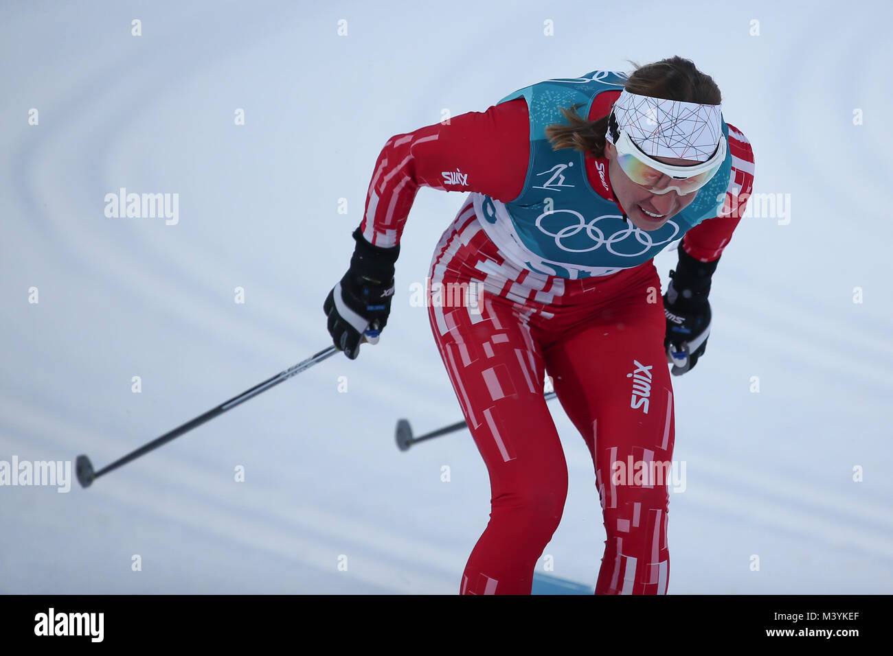 PyeongChang, South Korea. 13th Febraury, 2018. JUSTYNA KOWALCZYK   during the PyeongChang 2018 Olympic Games on February 13, 2018 in PyeongChang, South Korea Credit: East News sp. z o.o./Alamy Live News Stock Photo