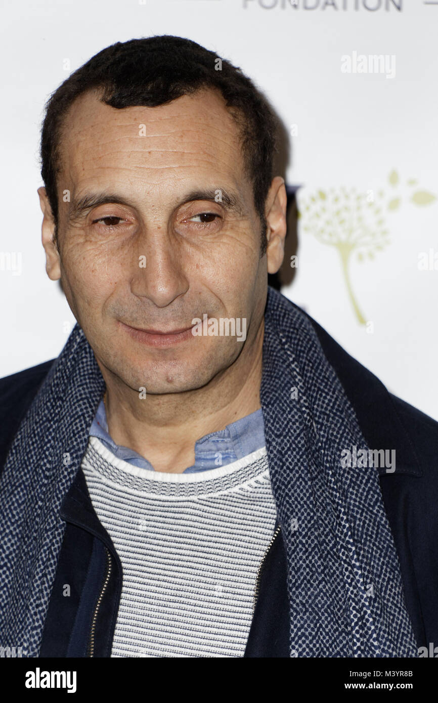 Paris, France. 12th Feb, 2018. Zinedine Soualem attends the XIIIth Charity Gala against Alzheimer's disease at Salle Pleyel on February 12, 2018 in Paris, France. Credit: Bernard Menigault/Alamy Live News Stock Photo