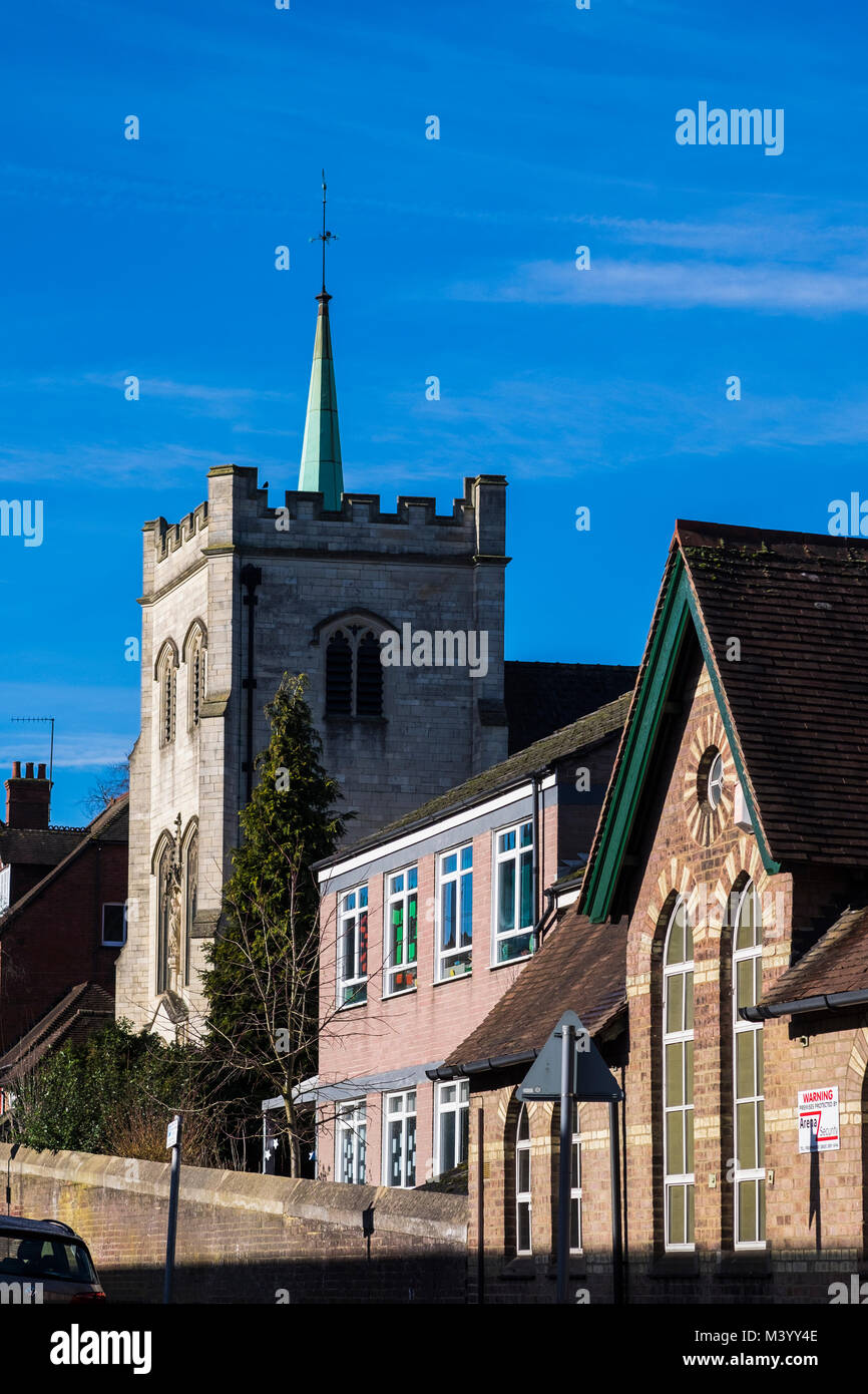 Harpenden is a small commuter town in Hertfordshire, England, U.K Stock