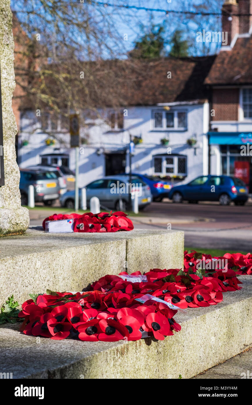 Harpenden is a small commuter town in Hertfordshire, England, U.K Stock