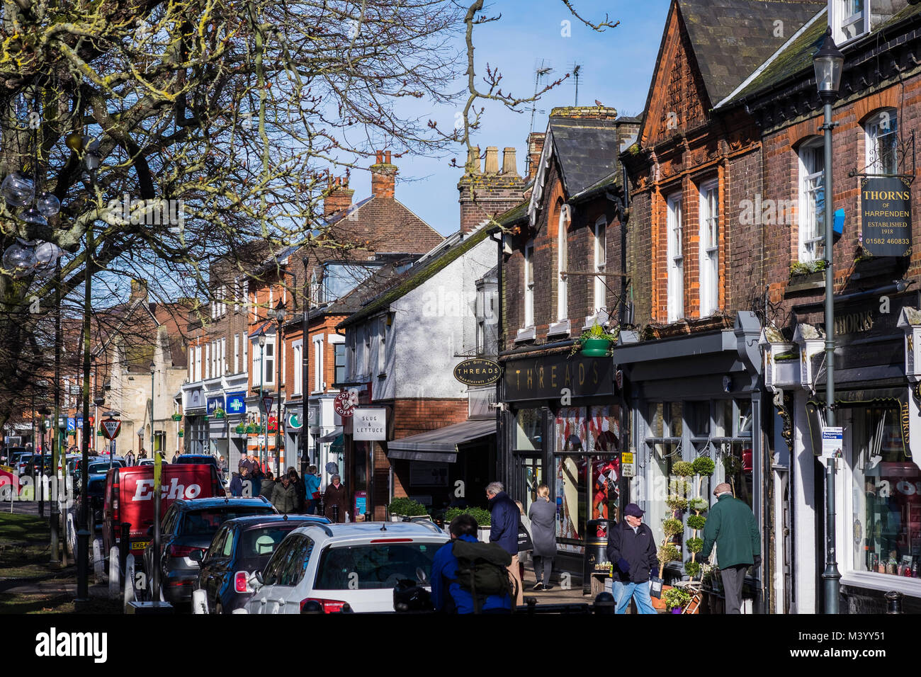 Harpenden high street hires stock photography and images Alamy