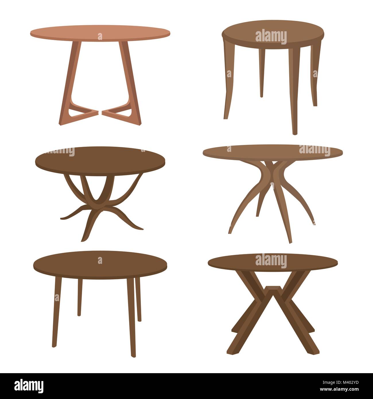 Set of table icons Stock Vector Image & Art Alamy