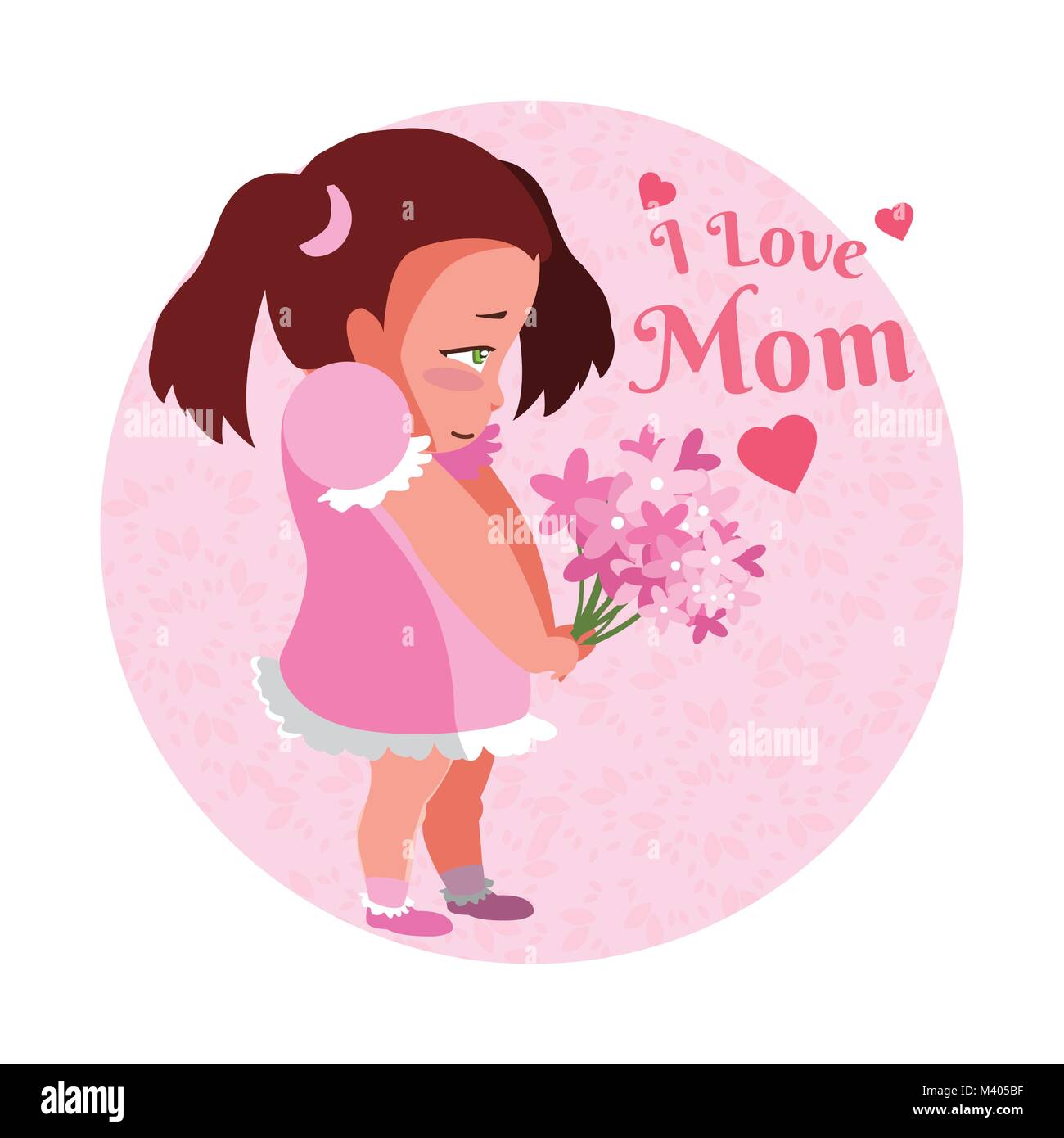 Happy mothers day cartoon Stock Vector Image & Art - Alamy