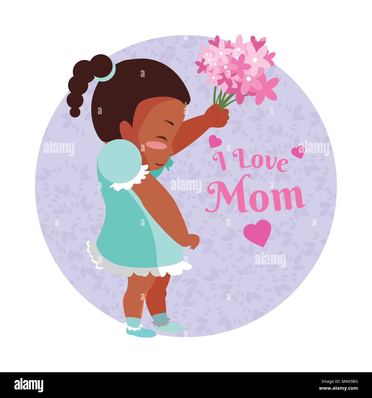 Happy mothers day cartoon Stock Vector Image & Art - Alamy
